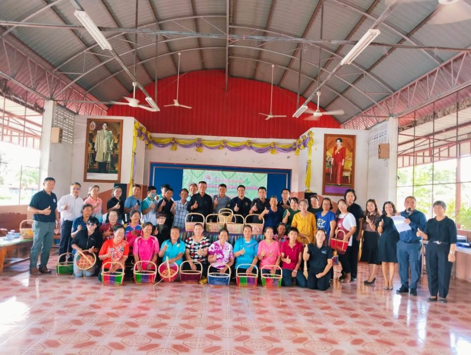 #เทศบาลตำบลสร้างก่อร่วมกับสถาบันพัฒนาฝีมือแรงงาน 18 อุดรธานี  โครงการฝึกอาชีพเสริม "หลักสูตรการทำผลิตภัณฑ์จากเส้นหวายเทียม  ในระหว่างวันที่ 25-29 มิถุนายน 2569