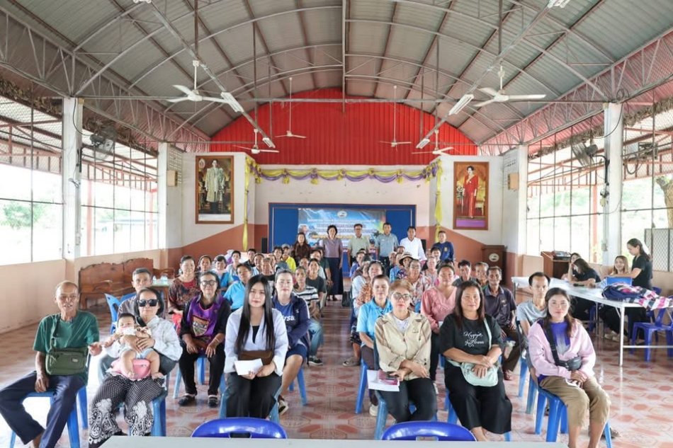 เทศบาลตำบลสร้างก่อ มอบเงินช่วยเหลือ ตามโครงการช่วยเหลือประชาชนตามอำนาจหน้าที่ขององค์กรปกครองส่วนท้องถิ่น กรณีเยียวยาหรือฟื้นฟูหลังเกิด เหตุสาธารณภัย ณ อาคารส่งเสริมสุขภาพเทศบาลตำบลสร้างก่อ
